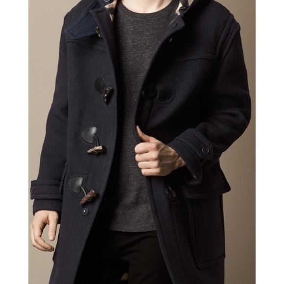 burberry coat male